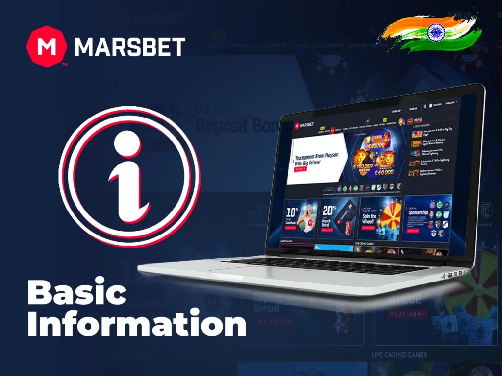 Basic information about Marsbet India