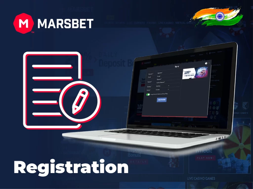 How to register at Marsbet
