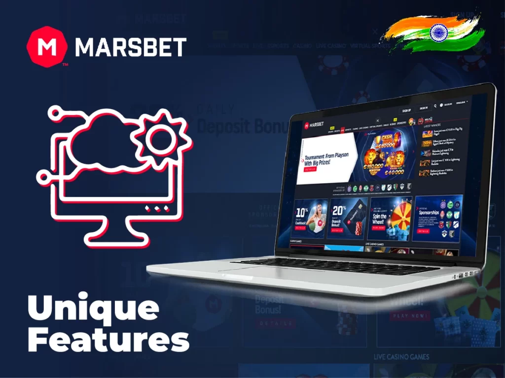 The main features of Marsbet India that make it a great selection for sports beting and online casino games