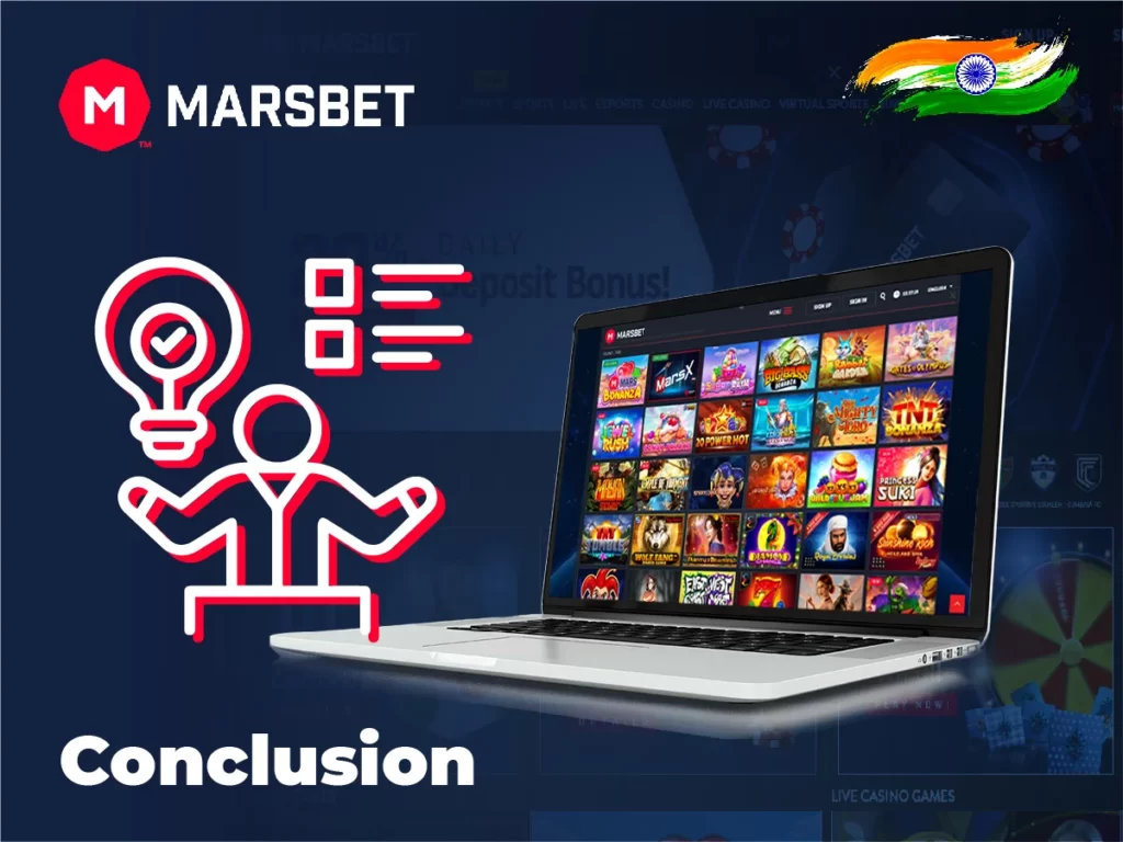 Conclusion about Marsbet casino