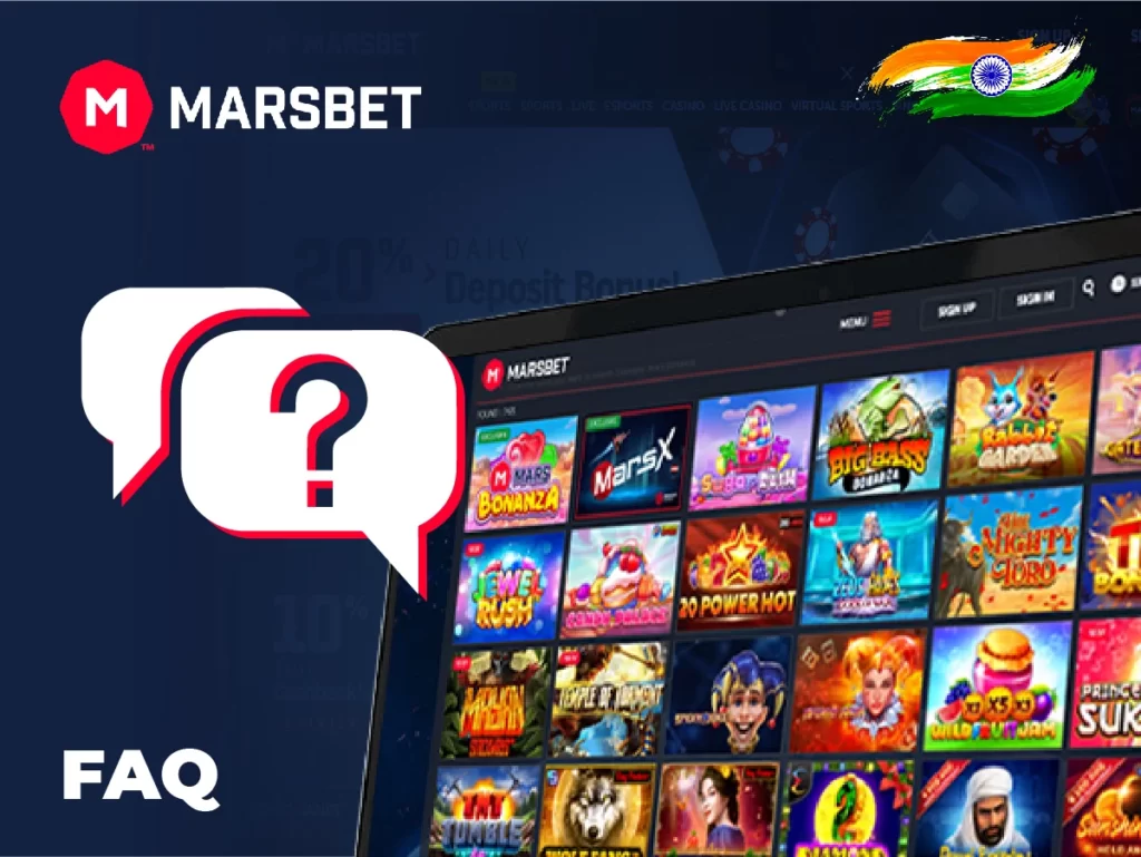 Frequently asked questions about Marsbet