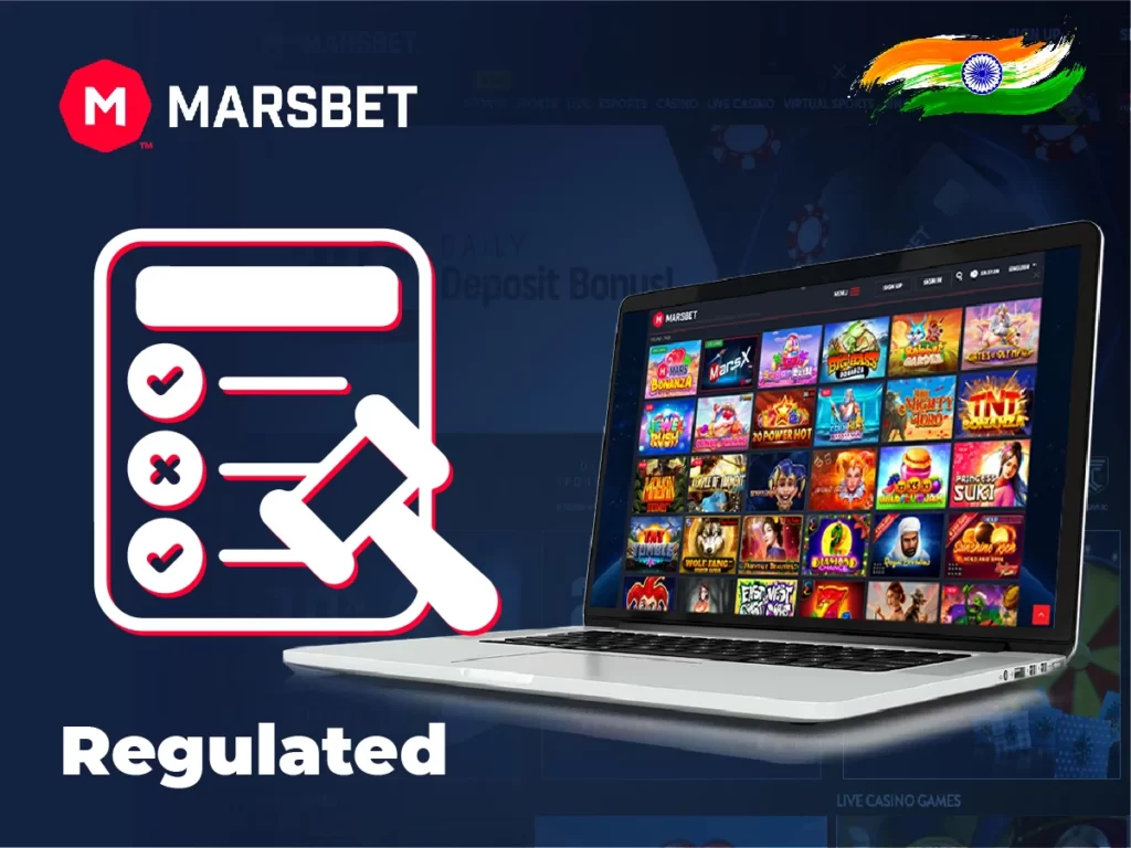 Marsbet regulated online casino with Curacao license